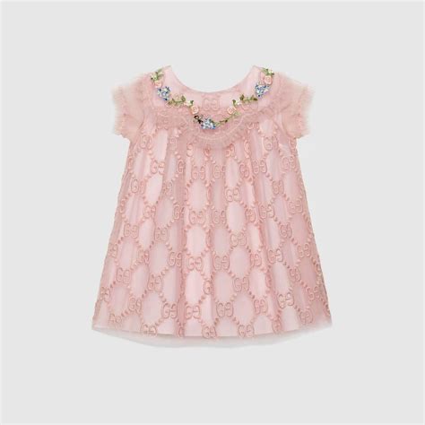 gucci pink baby dress|Gucci Kids Clothing for Baby Girls .